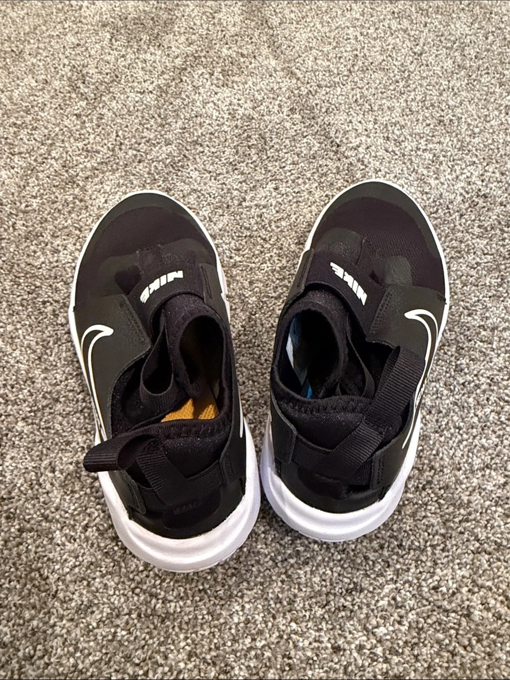 Nike kids Black Slip-On Athletic Sneakers